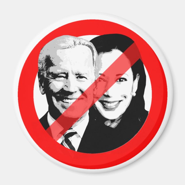 ANTI BIDEN HARRIS MAGNET (Vorne)