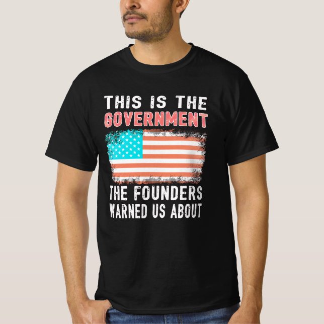 Anti Biden President USA - Geschenk T-Shirt (Vorderseite)