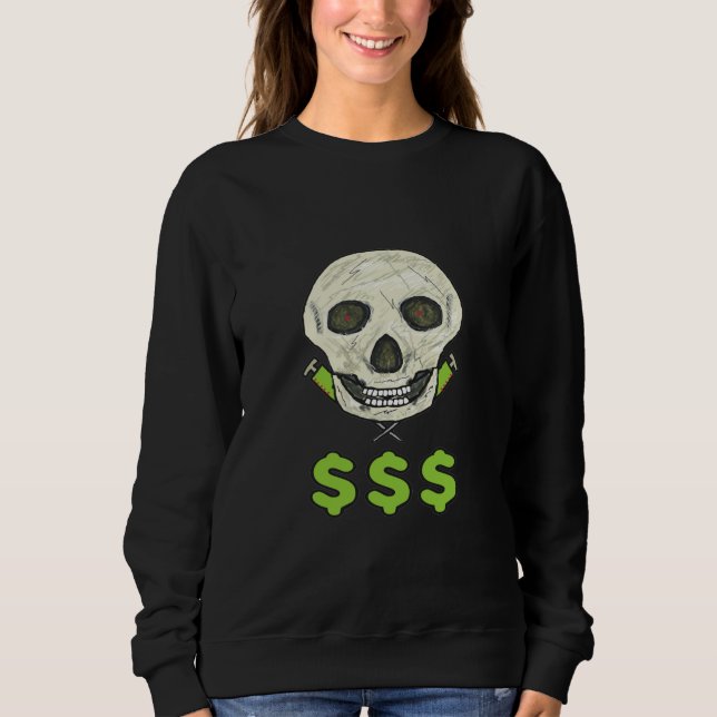 Anti Big Pharma Sweatshirt (Vorderseite)