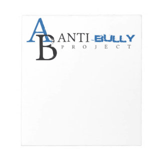Anti-Bully-Projekt Notizblock
