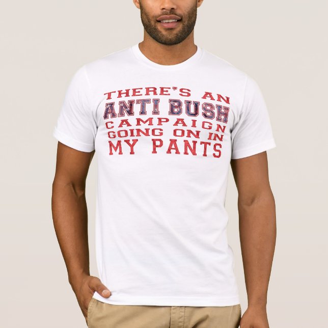 Anti-Bush T-Shirt (Vorderseite)