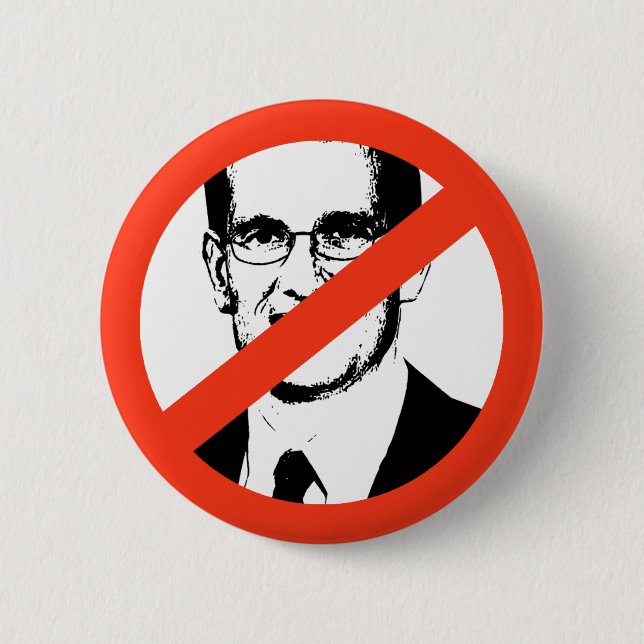 ANTI-CANTOR: Anti-Eric Kantor Button (Vorderseite)