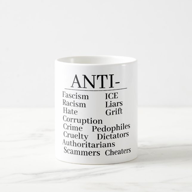 Anti- Coffee Mug (Centre)