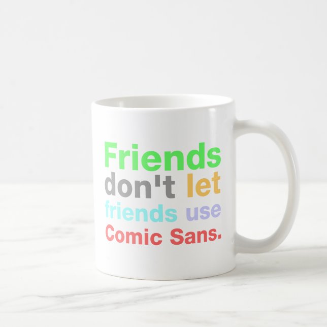 Anti-Comic ohne Schriftart Kaffeetasse (Rechts)