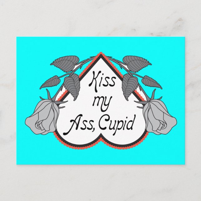 Anti-Cupid Postkarte (Vorderseite)