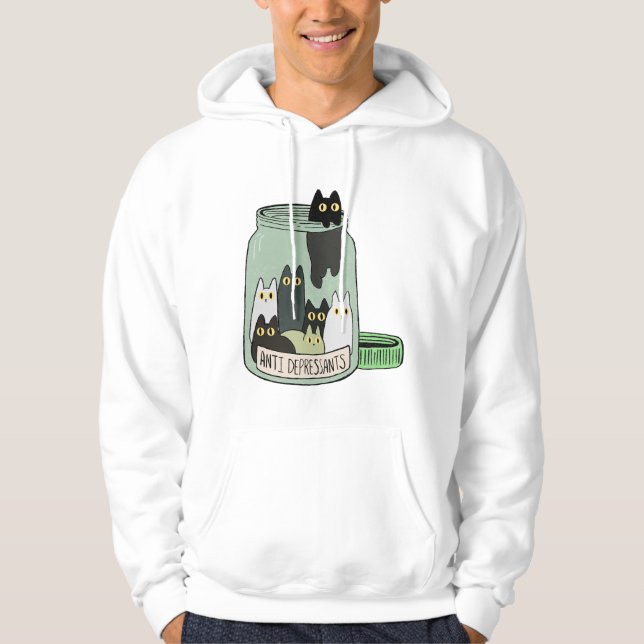 Anti-Depressants in a Jar Hoodie (Vorderseite)