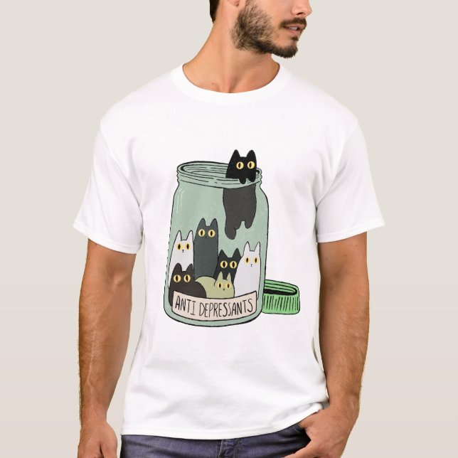 Anti-Depressants in a Jar T-Shirt (Vorderseite)
