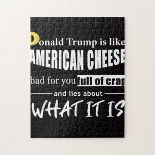 Anti Donald Trump ist wie amerikanische Käsefraue