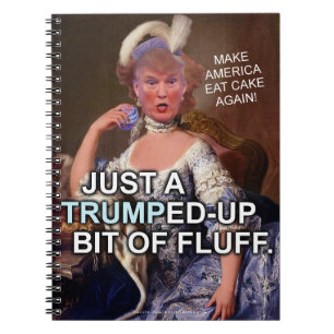 Anti Donald Trump Marie Antoinette 2016 Wahl Notizblock
