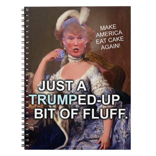 Anti Donald Trump Marie Antoinette 2016 Wahl Notizblock (Vorderseite)
