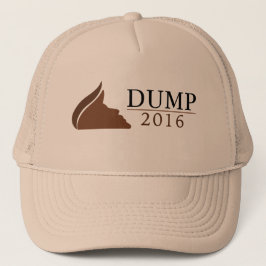 Anti-Donald Trumpf-Fernlastfahrer-Hut (Dump | Truckerkappe
