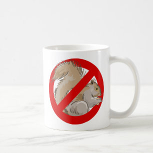 Anti-Eichhörnchen Kaffeetasse