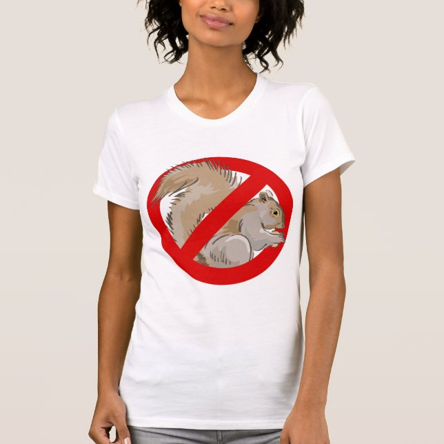 Anti-Eichhörnchen T-Shirt (Vorderseite)