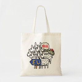 Anti-EU-Brexit Tragetasche