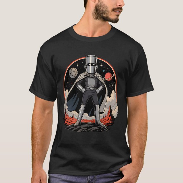 Anti Farage Graf Binface  T-Shirt (Vorderseite)