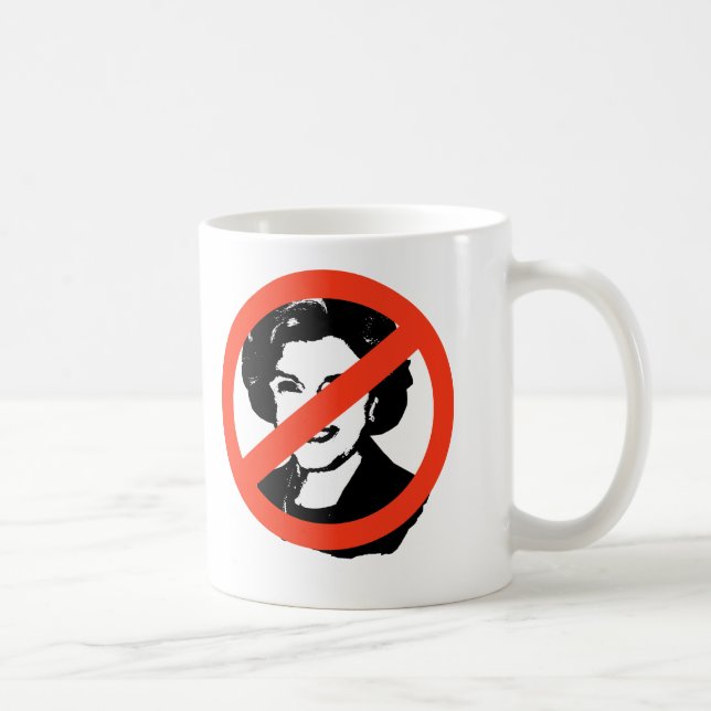 ANTI-FEINSTEIN: Gang Anti-Diane Feinstein Kaffeetasse (Rechts)