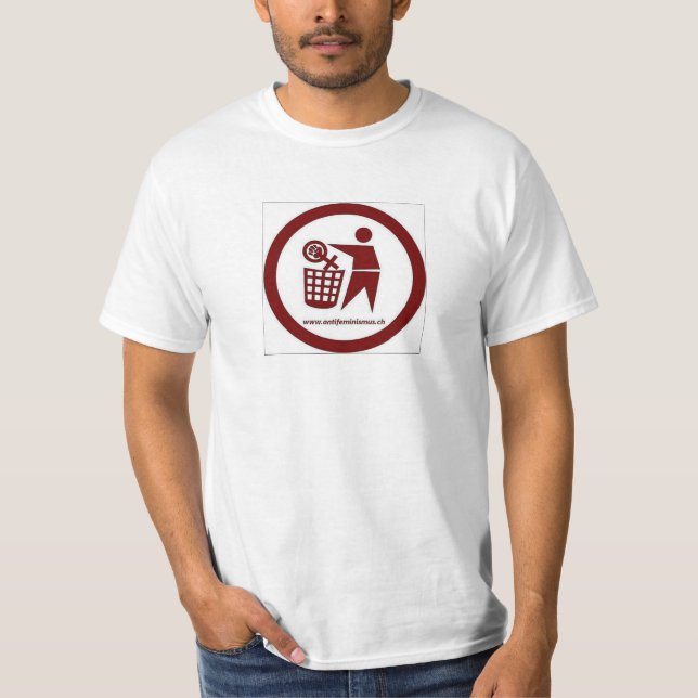 Anti-feminismus T-Shirt (Vorderseite)