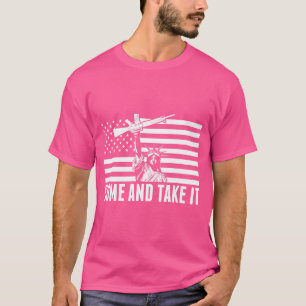Anti Gun Kontrolle Ammo Flag T Shirt - 2. Änderung
