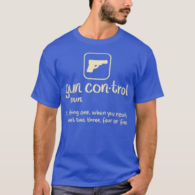 Anti-Gun-Kontrolle definiert Zweiter Zusatz-Guthab T-Shirt (Vorderseite)