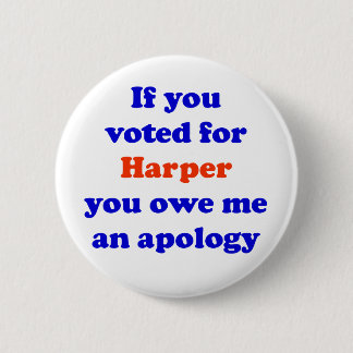 Anti-Harper Knopf Button