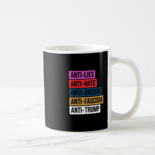 Anti Hass Lügen Rassismus Faschismus Widerstehen P Kaffeetasse