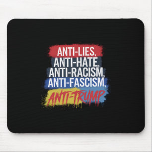 Anti Hass Lügen Rassismus Faschismus Widerstehen P Mousepad