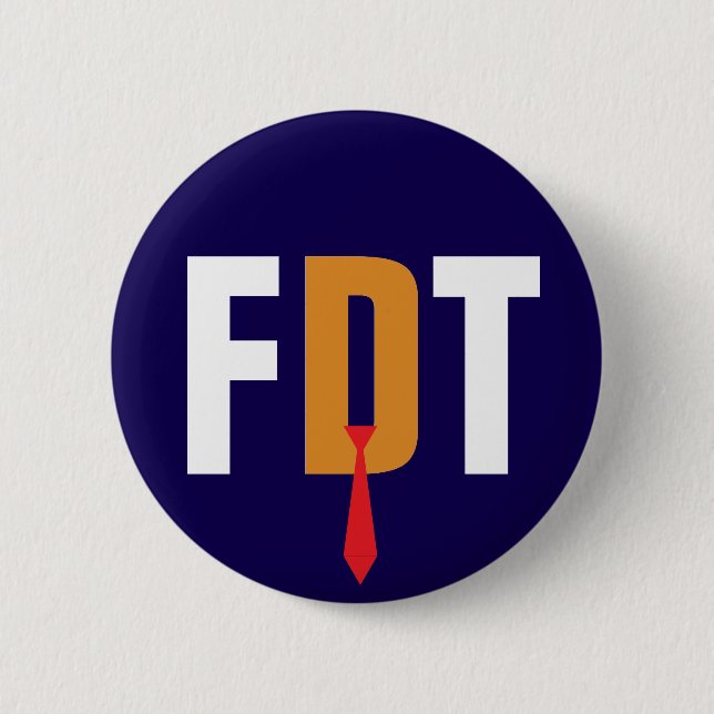 Anti-Hate-Anti-Trump-politische Meinung Button (Vorderseite)
