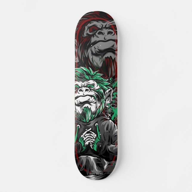 Anti-Held-Skateboards Skateboard (Vorderseite)