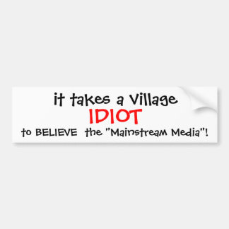 ANTI-HILLARY AUTOAUFKLEBER 2016