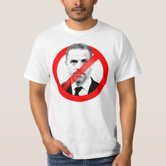 Anti Hunter Biden T-Shirt (Vorderseite)