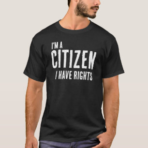 Anti-ICE Ich bin Bürger T-Shirt