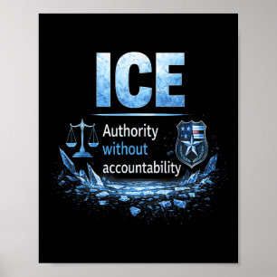 Anti Ice Ich protestiere und widerstehe Ich unters Poster