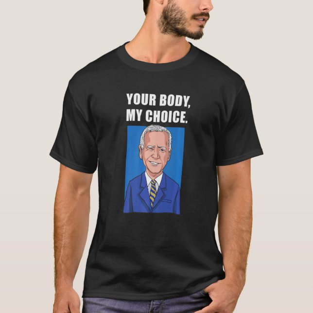 Anti-Impfstoff Ihr Körper meine Wahl T-Shirt (Vorderseite)