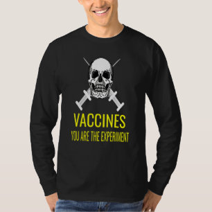Anti-Impfstoff-oder Vax-Experiment T-Shirt