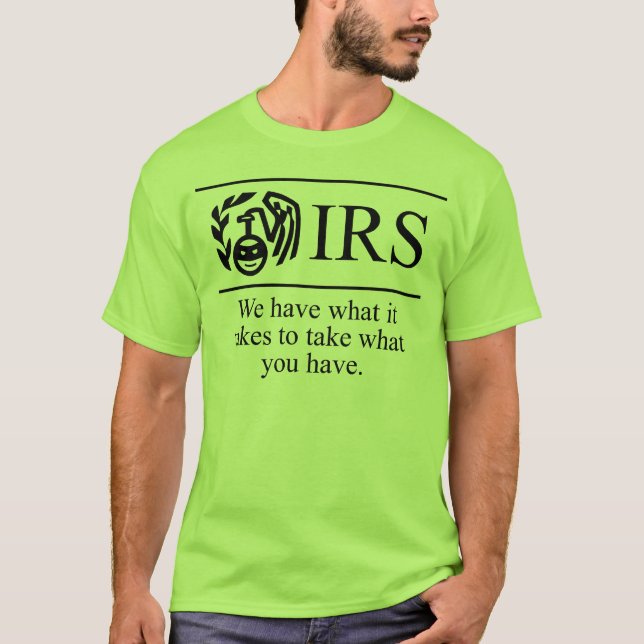 Anti-IRS-Shirt T-Shirt (Vorderseite)