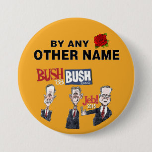 Anti-Jeb Bush 2016 Button