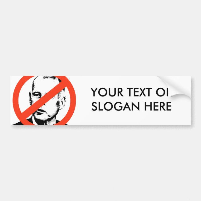 ANTI-JERRY BROWN AUTOAUFKLEBER (Vorne)