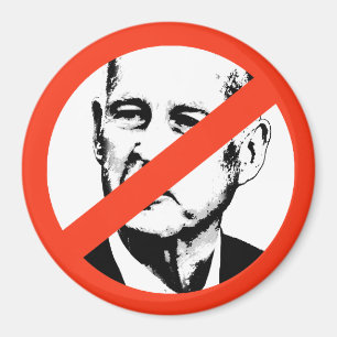 ANTI-JERRY BROWN MAGNET