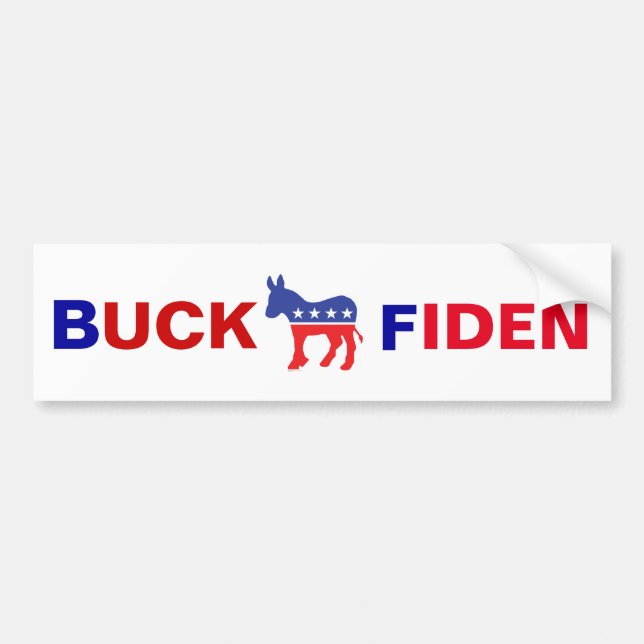 Anti Joe Biden Autoaufkleber (Vorne)