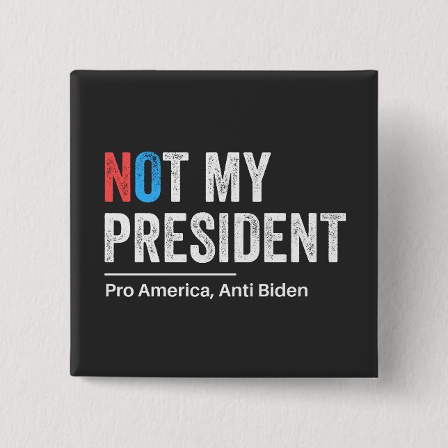 Anti Joe Biden Button (Vorderseite)