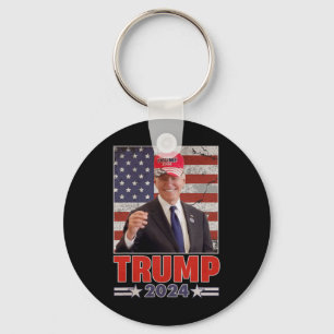 Anti Joe Biden Funny Conservative Donald Trump 202 Schlüsselanhänger