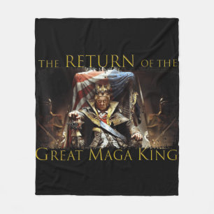 Anti Joe Biden Ultra Maga die Rückkehr der großen Fleecedecke