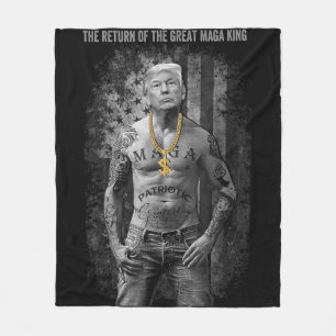 Anti Joe Biden Ultra Maga die Rückkehr der großen Fleecedecke