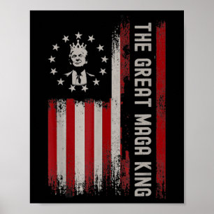 Anti Joe Biden Ultra Maga die Rückkehr der großen Poster