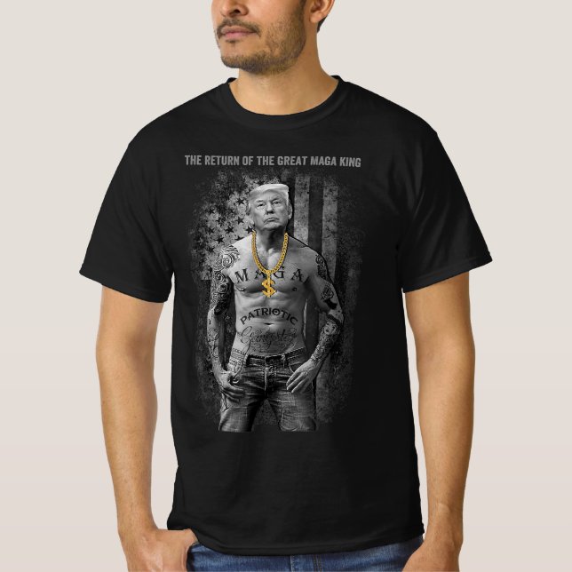 Anti Joe Biden Ultra Maga die Rückkehr der großen  T-Shirt (Vorderseite)