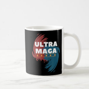 Anti Joe Biden Ultra Maga und stolz darauf Kaffeetasse