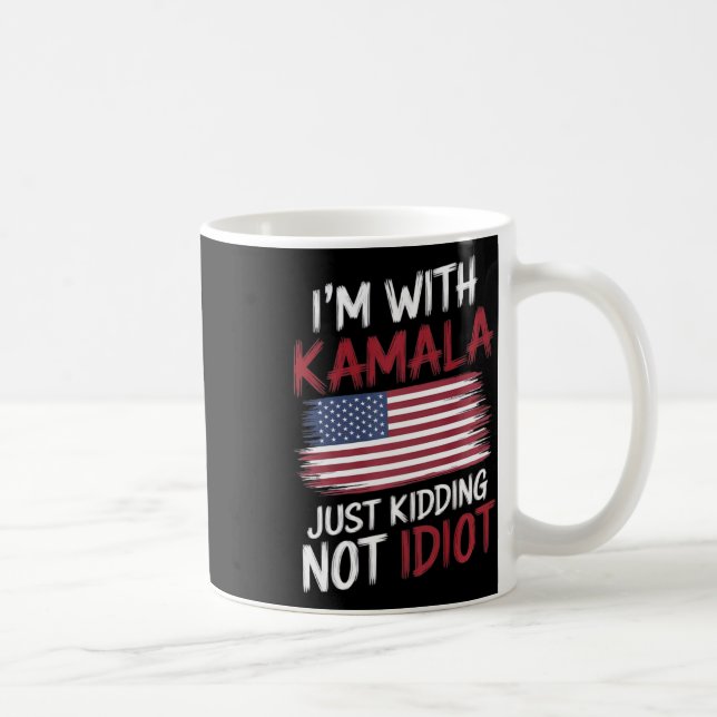 Anti Kamala Harris Election Shirt Republikanische  Kaffeetasse (Rechts)