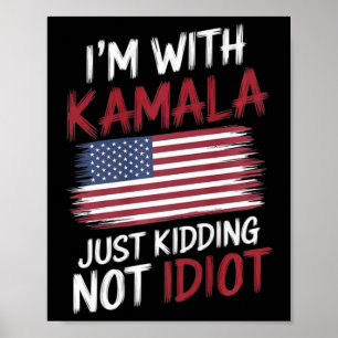 Anti Kamala Harris Election Shirt Republikanische  Poster