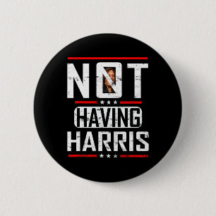 Anti-Kamala Harris hat keine Harris-Republikaner R Button
