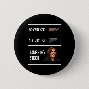 Anti-Kamala Harris Lachnummer Lustiger Republikane Button